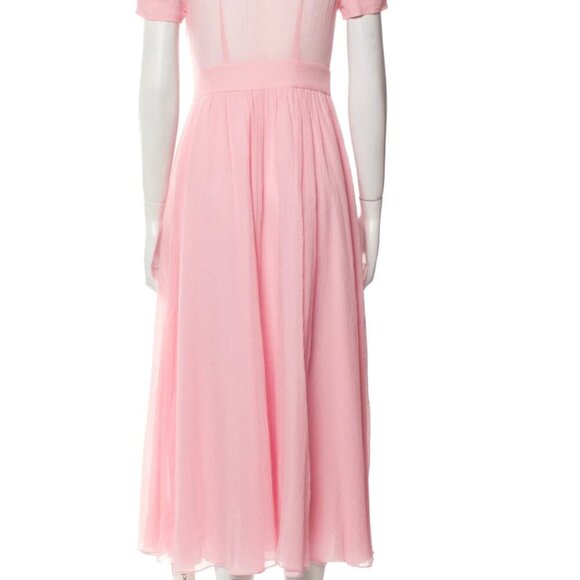 Love Shack Fancy Dress Pink XXS/XXXS - Picture 3 of 3